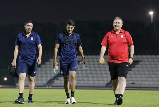 گزارش تصویری تمرین تیم ملی فوتبال زیر نظر اسکوچیچ