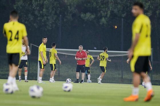 گزارش تصویری تمرین تیم ملی فوتبال زیر نظر اسکوچیچ