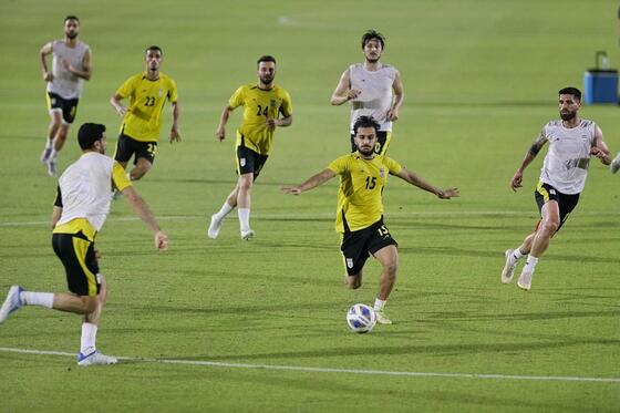 گزارش تصویری تمرین تیم ملی فوتبال زیر نظر اسکوچیچ