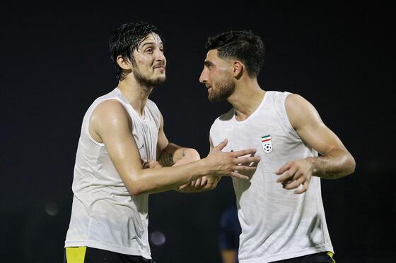 گزارش تصویری تمرین تیم ملی فوتبال زیر نظر اسکوچیچ