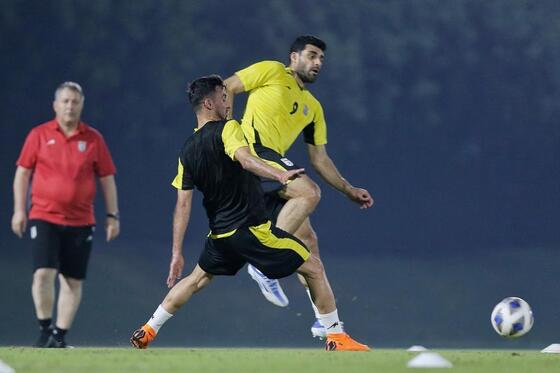 گزارش تصویری تمرین تیم ملی فوتبال زیر نظر اسکوچیچ