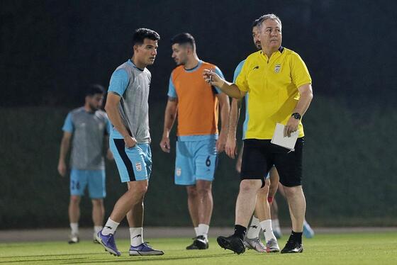 گزارش تصویری تمرین تیم ملی فوتبال زیر نظر اسکوچیچ