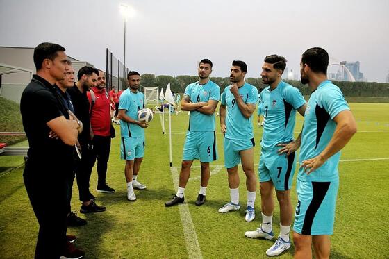 گزارش تصویری تمرین تیم ملی فوتبال زیر نظر اسکوچیچ