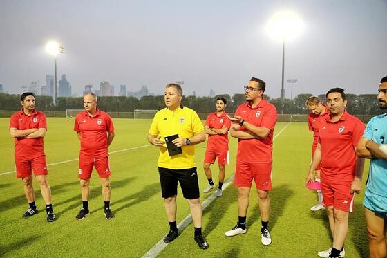 گزارش تصویری تمرین تیم ملی فوتبال زیر نظر اسکوچیچ