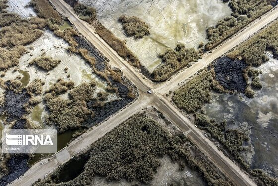 روزهای سخت تالاب هورالعظیم + عکس