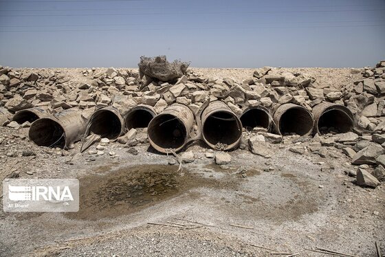 روزهای سخت تالاب هورالعظیم + عکس