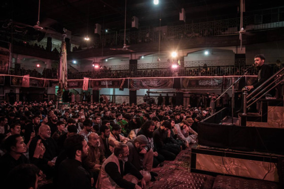 مداحی پرشور محمدحسین پویانفر در کابل + فیلم و عکس