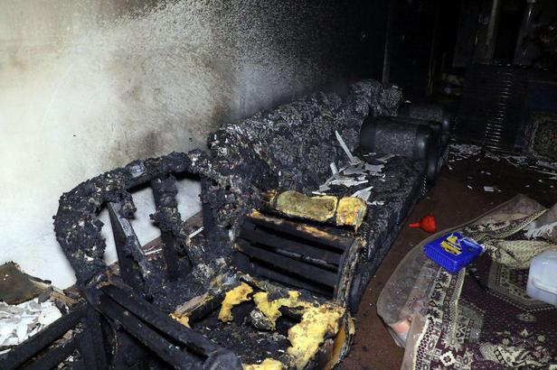 آتش گرفتن بخاری نفتی یک مجروح برجای گذاشت