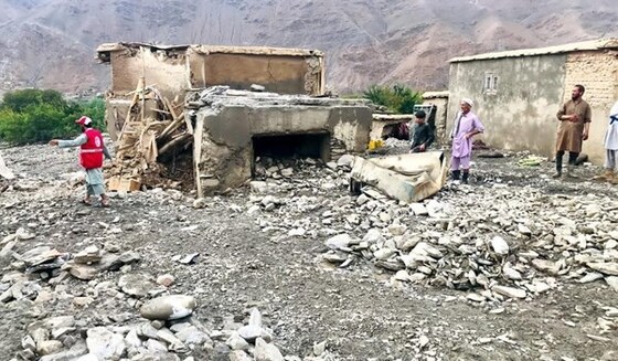 سازمان ملل: سیل در افغانستان جان ۶۰ تن را گرفت و ۸۰۰ خانه را ویران کرد + عکس