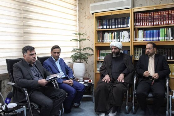دیدار شهردار مشهد با آیت‌الله علم‌الهدی در آستانه اربعین حسینی+ عکس