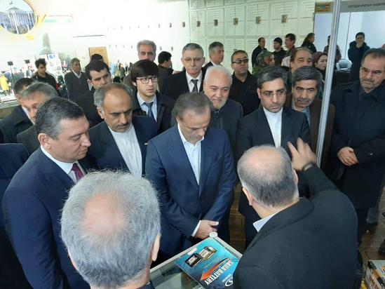 افتتاح نمایشگاه اختصاصی جمهوری اسلامی ایران با محوریت خراسان‌رضوی در شهر دوشنبه