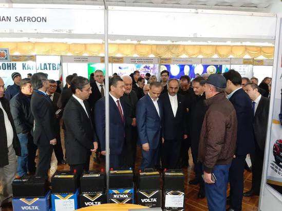 افتتاح نمایشگاه اختصاصی جمهوری اسلامی ایران با محوریت خراسان‌رضوی در شهر دوشنبه