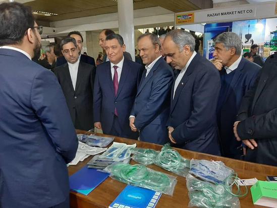 افتتاح نمایشگاه اختصاصی جمهوری اسلامی ایران با محوریت خراسان‌رضوی در شهر دوشنبه