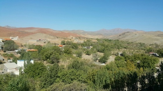 شهروند خبرنگار| روستای تماشایی ده سرخ در حوالی مشهد