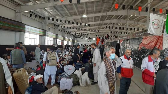 ۳۳ کاروان افغانستانی زائر کربلا وارد مرز دوغارون شدند