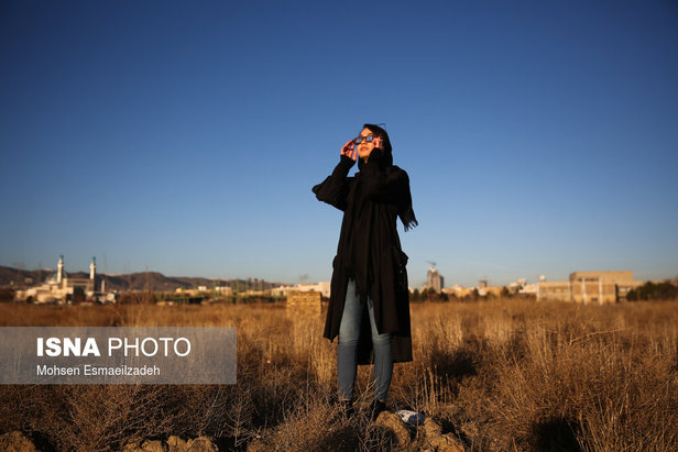 پدیده خورشیدگرفتگی ۵ دی ماه +تصاویر و ویدئو