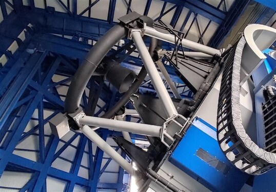 اولین تصویر «نور» در تلسکوپ رصدخانه ملی ایران ثبت شد + تصاویر