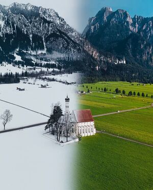 زیباترین تصاویر هوایی از مناظر طبیعی + عکس