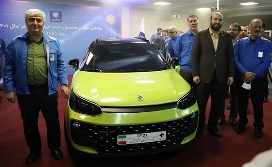 تی اف 21، خودرو جدید «ایران‌خودرو» رونمایی شد + عکس ، مشخصات و امکانات