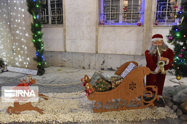 مراسم آغاز سال نو میلادی در کلیسای سرکیس مقدس تهران + تصاویر