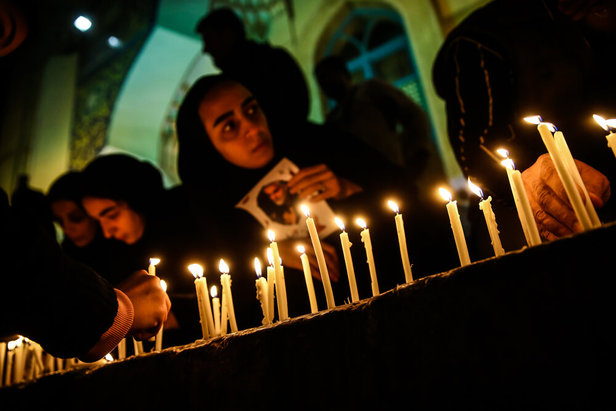شام غریبان مردم تهران برای سردار سلیمانی + تصاویر