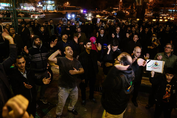 شام غریبان مردم تهران برای سردار سلیمانی + تصاویر