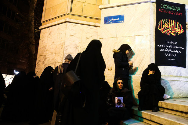 شام غریبان مردم تهران برای سردار سلیمانی + تصاویر