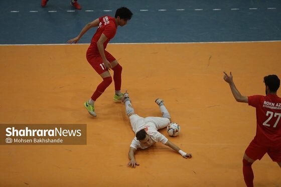 لیگ برتر فوتسال | مسابقه رکن آذین مشهد و مس سونگون