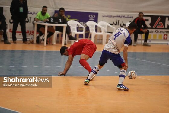 لیگ برتر فوتسال | مسابقه رکن آذین مشهد و سفیر گفتمان