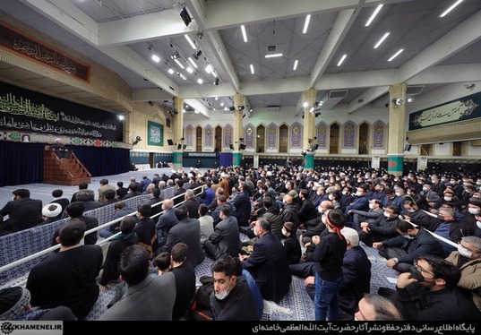 مراسم عزاداری شام شهادت حضرت فاطمه‌زهرا (س) + تصاویر