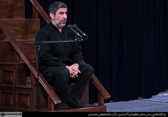 پنجمین شب عزاداری فاطمیه در محضر رهبر معظم انقلاب + تصاویر