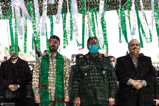 شهید گمنام وطن در آغوش حاشیه شهر آرام گرفت 