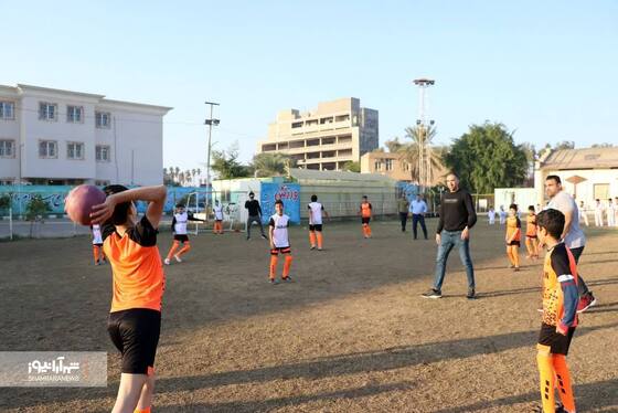 حضور قهرمانان ملی و ورزشکاران المپیک و پارالمپیک در جمع کودکان سندروم داون خوزستان + عکس