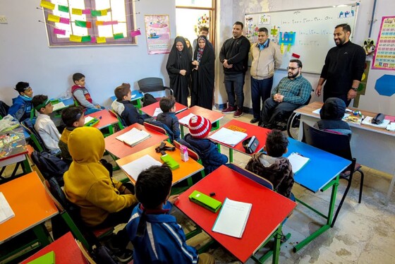 حضور قهرمانان ملی و ورزشکاران المپیک و پارالمپیک در جمع کودکان سندروم داون خوزستان + عکس