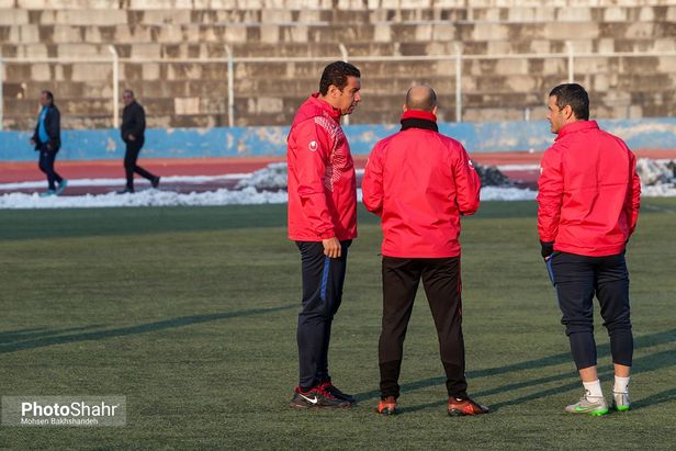 حاشیه‌های نخستین تمرین شهرخودرو با سرمربی جدید