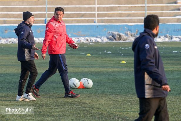حاشیه‌های نخستین تمرین شهرخودرو با سرمربی جدید