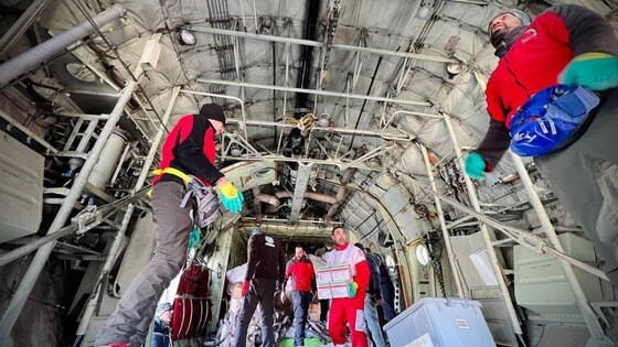 دومین تیم هلال احمر ایران به کشور ترکیه اعزام می‌شود + تصاویر