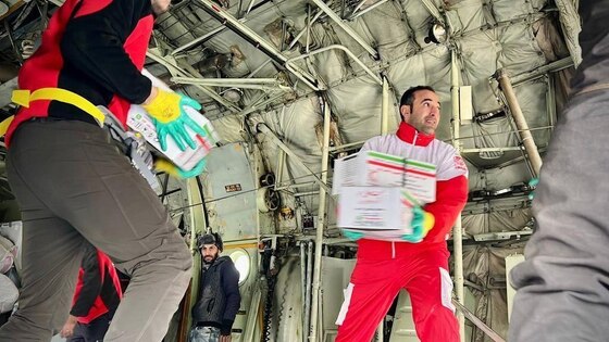 دومین تیم هلال احمر ایران به کشور ترکیه اعزام می‌شود + تصاویر