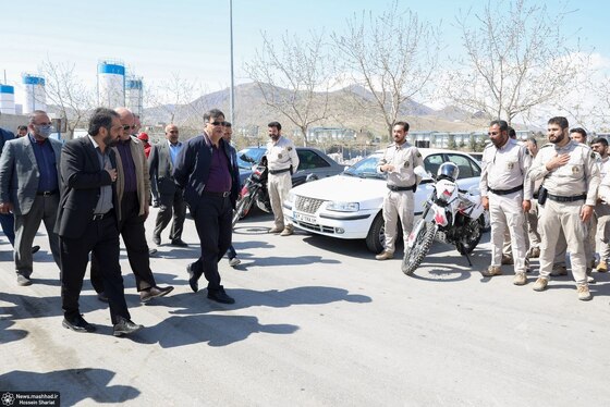 ۱۵ دستگاه خودرو جدید سنگین و نیمه سنگین سازمان عمران شهرداری مشهد رونمایی شد | تولید بیش از ۱۰۰ هزارتن آسفالت و ۳۰۰ هزارتن قطعات سنگی دریک سال
