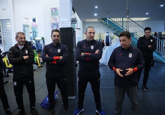 مربی جدید تیم ملی فوتبال به اردو اضافه شد + تصاویر