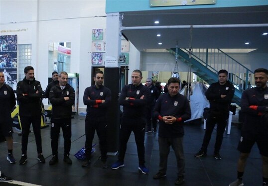 مربی جدید تیم ملی فوتبال به اردو اضافه شد + تصاویر