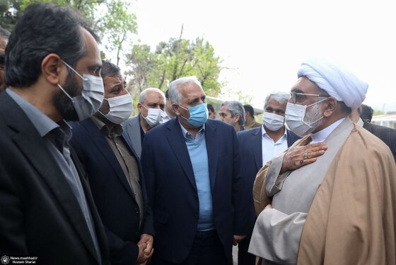 بازدید تولیت آستان قدس رضوی، فرماندار و سرپرست شهرداری مشهد از روند خدمت‌رسانی به زائران نوروزی
