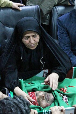 تشییع پیکر شهیدان میلاد حیدری و مقداد مهقانی برگزار شد + تصاویر و فیلم