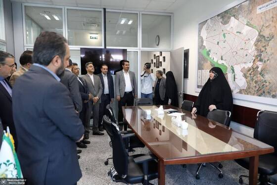 بازدید سرپرست شهرداری از شورای شهر مشهد به مناسبت روز ملی شوراها