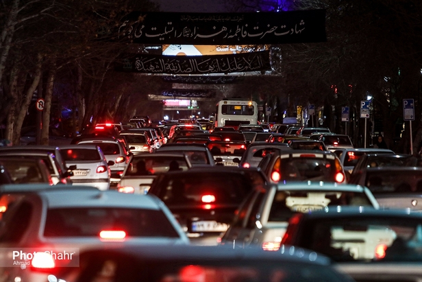 فضاسازی شهر به مناسبت شهادت حضرت زهرا(س)