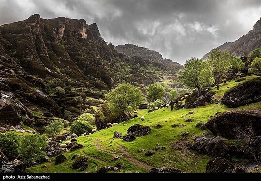 ایران زیباست | طبییعت بهاری منطقه کوهستانی هفت حوض - خرم آباد