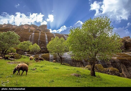 ایران زیباست | طبییعت بهاری منطقه کوهستانی هفت حوض - خرم آباد