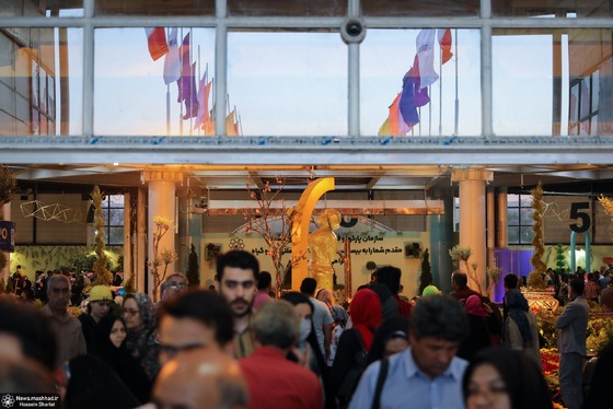 بازدید شهردار مشهد مقدس از نمایشگاه گل و گیاه مشهد + تصاویر