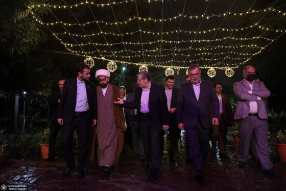 بازدید شهردار مشهد مقدس از جشنواره‌های ریحان شهر و نسیم کرامت در بوستان‌های ریحانه و بهار + تصاویر