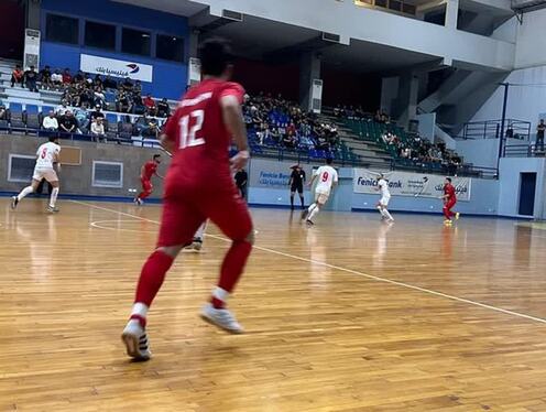 تیم ملی فوتسال افغانستان در برابر لبنان به پیروزی رسید + عکس